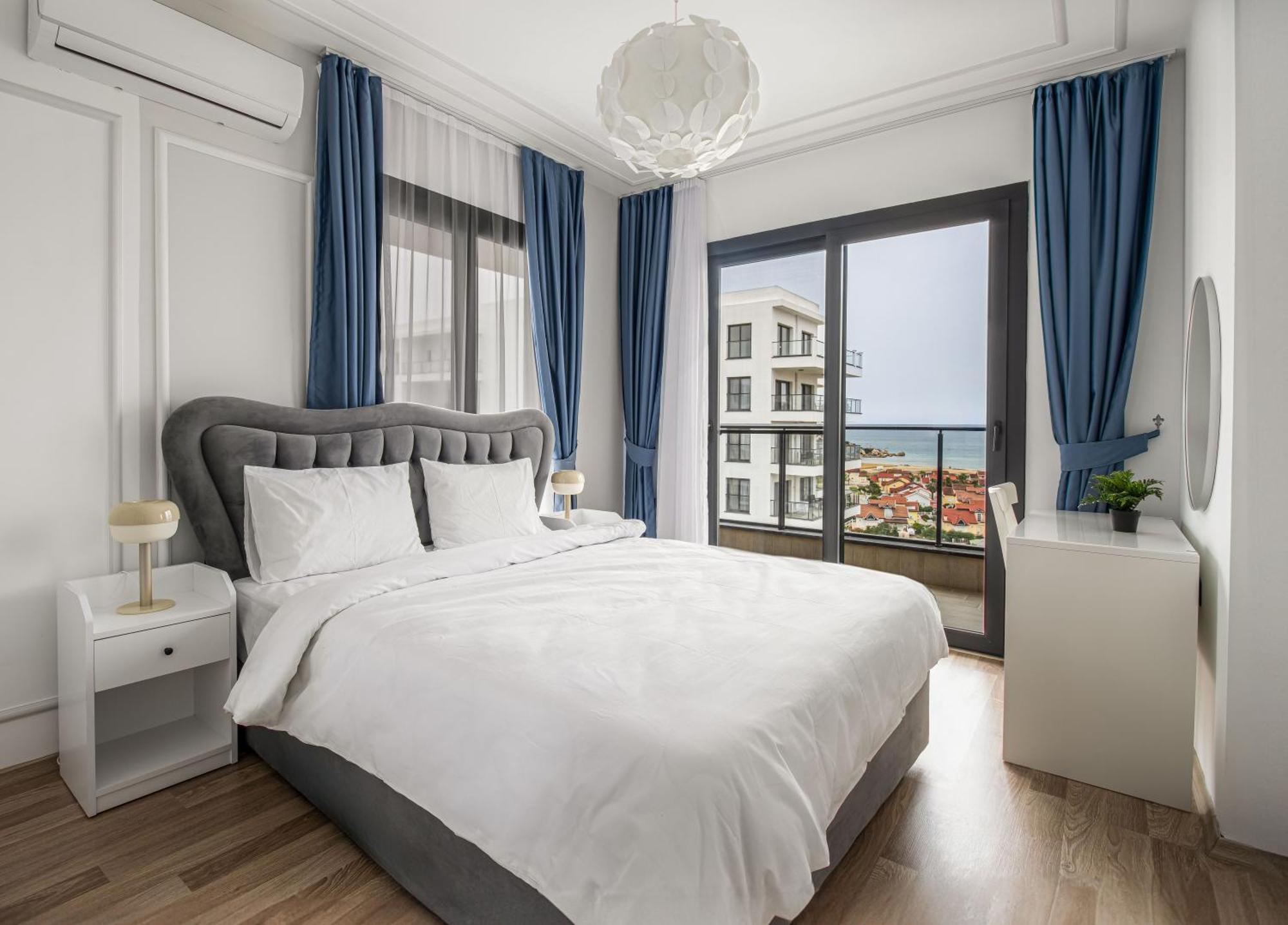 Caesar Blue Seaside Luxury Apartments Gastria Exteriör bild