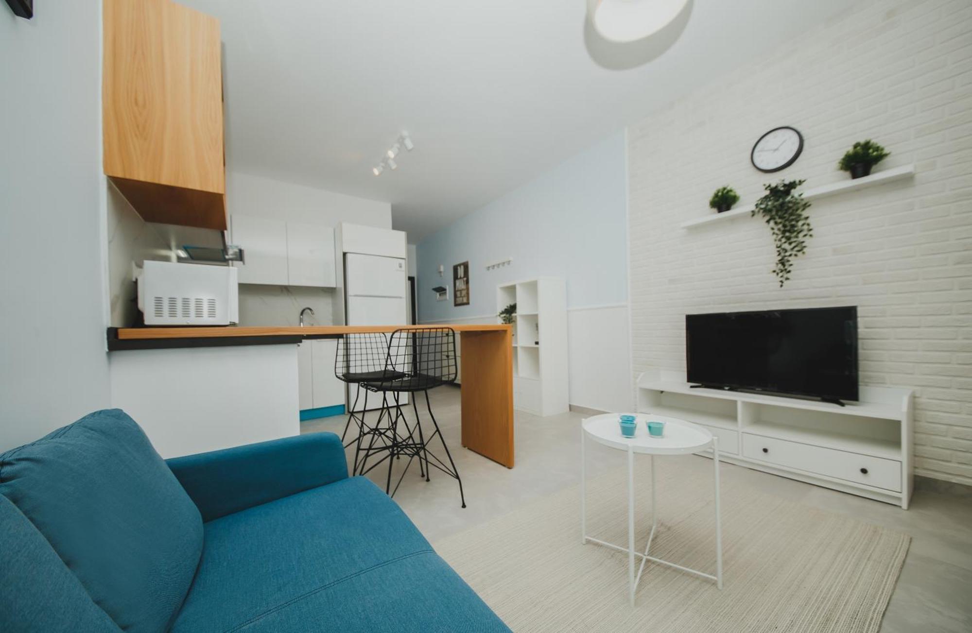 Caesar Blue Seaside Luxury Apartments Gastria Exteriör bild