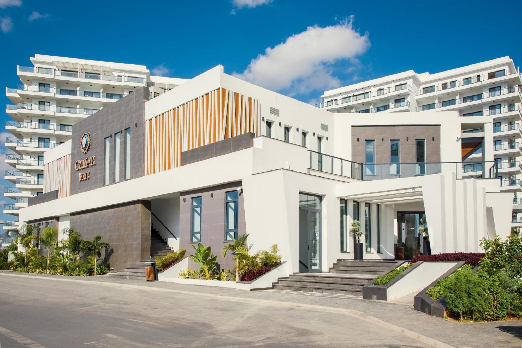 Caesar Blue Seaside Luxury Apartments Gastria Exteriör bild