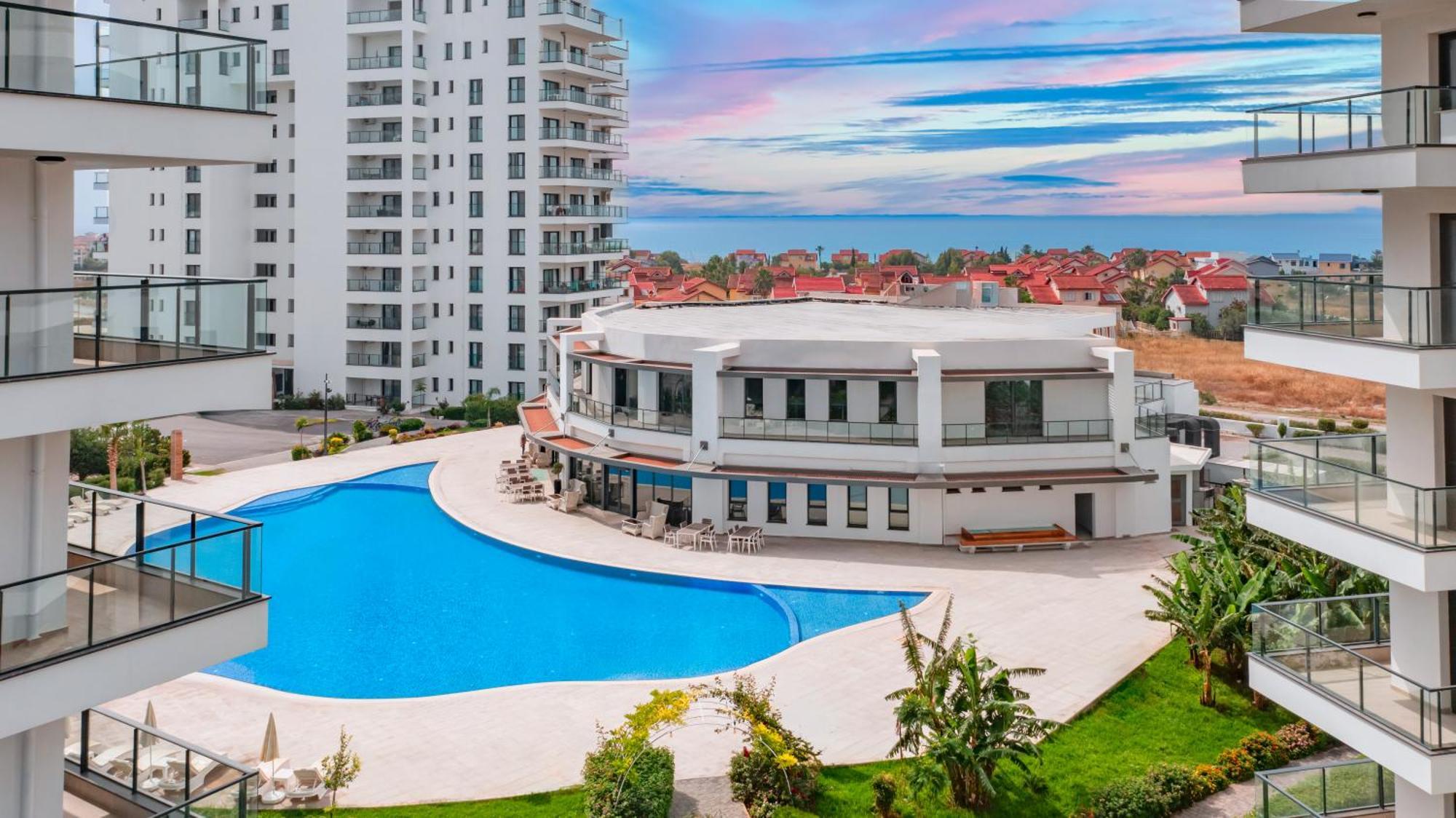 Caesar Blue Seaside Luxury Apartments Gastria Exteriör bild