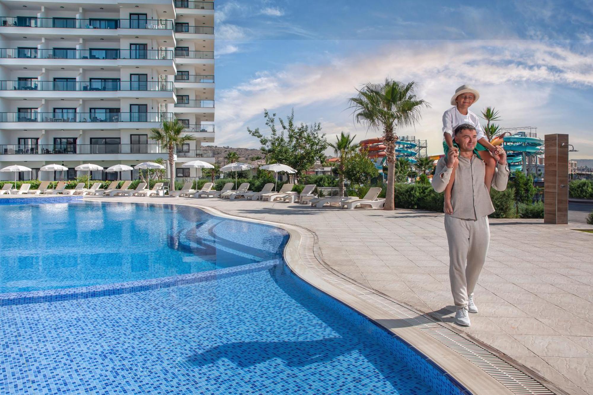 Caesar Blue Seaside Luxury Apartments Gastria Exteriör bild