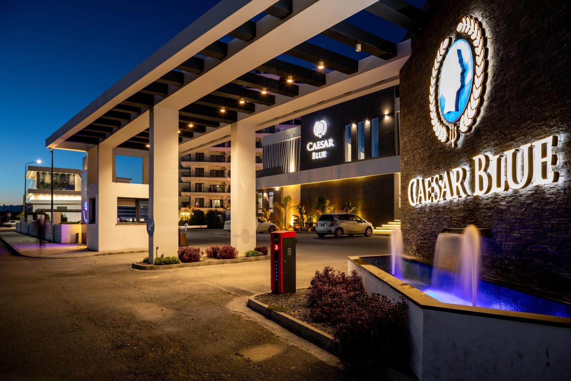 Caesar Blue Seaside Luxury Apartments Gastria Exteriör bild